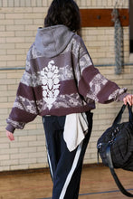 Load image into Gallery viewer, Free People  Bandana Final Call Bandana Logo Hoodie Chocolate Combo