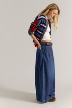 Load image into Gallery viewer, Free People We The Free Scout Wide-Leg Jeans/Deep indigo