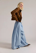 Load image into Gallery viewer, Free People We The Free Scout Wide-Leg Jeans/California Blue