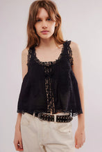 Load image into Gallery viewer, Free People Forevermore Tank/Black