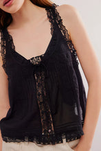 Load image into Gallery viewer, Free People Forevermore Tank/Black