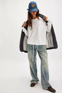 Free People We The Free Fade Into You Tee/Ivory