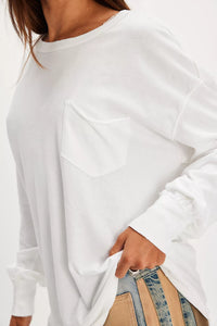 Free People We The Free Fade Into You Tee/Ivory