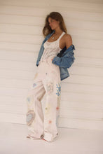 Load image into Gallery viewer, Free People Illusions We The Free Tinsley Printed Jeans/Heirloom Ivory