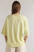Load image into Gallery viewer, Free People We The Free In Spring Tee/Lemon Water Combo