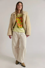 Load image into Gallery viewer, Free People We The Free In Spring Tee/Lemon Water Combo