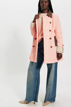 Load image into Gallery viewer, Free People Riley Canvas Car Coat/Coral