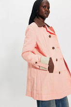 Load image into Gallery viewer, Free People Riley Canvas Car Coat/Coral