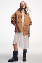 Load image into Gallery viewer, Free People We The Free Lemon Denim Jacket/ Meercat