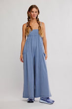 Load image into Gallery viewer, Free People Hot Shot Strappy Onesie/Blue Ash