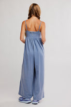Load image into Gallery viewer, Free People Hot Shot Strappy Onesie/Blue Ash