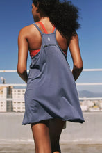 Load image into Gallery viewer, Free People Hot Shot Mini Dress/Blue Indigo