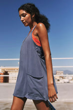Load image into Gallery viewer, Free People Hot Shot Mini Dress/Blue Indigo