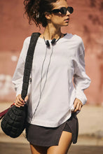 Load image into Gallery viewer, Free People Hustle Layer/White