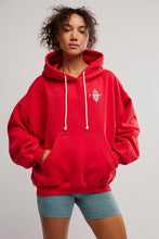 Load image into Gallery viewer, Free People Final Call Logo Hoodie/Craneberry