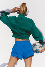 Load image into Gallery viewer, Free People Out Of The Park Pullover/Green Combo