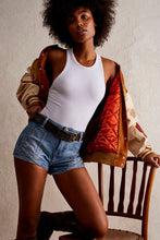 Load image into Gallery viewer, Free People CRVY Mona High-Rise Shorts/Power Trip