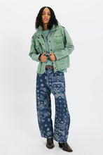 Load image into Gallery viewer, Free People We The Free Kali Washed Jacket/Forest Run