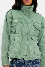Load image into Gallery viewer, Free People We The Free Kali Washed Jacket/Forest Run