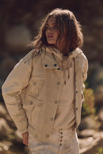 Load image into Gallery viewer, Free People We The Free Kali Washed Jacket/Morning Oat