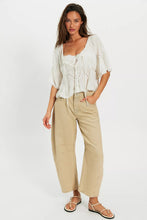 Load image into Gallery viewer, Free People Michelle Blouse/Clean Ivory