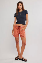 Load image into Gallery viewer, Free People We The Free Moxie Barrel Shorts/sunset