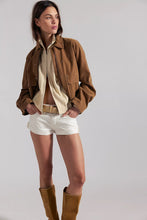 Load image into Gallery viewer, Free People We The Free Cali Cuffed Shorties/soft white