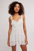 Load image into Gallery viewer, Free People So In Love Mini Slip/Clean Ivory