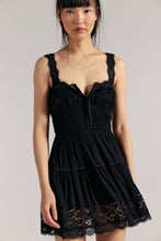 Load image into Gallery viewer, Free People So In Love Mini Slip/Black