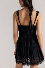 Load image into Gallery viewer, Free People So In Love Mini Slip/Black