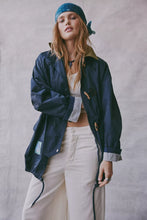 Load image into Gallery viewer, Free People We The Free Captains Jacket/Navy Combo
