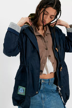 Load image into Gallery viewer, Free People We The Free Captains Jacket/Navy Combo