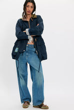 Load image into Gallery viewer, Free People We The Free Captains Jacket/Navy Combo