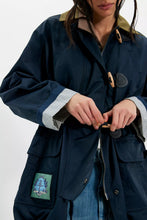 Load image into Gallery viewer, Free People We The Free Captains Jacket/Navy Combo
