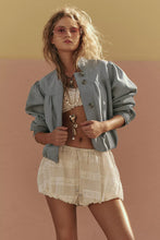 Load image into Gallery viewer, Free People Nimbus Suede Jacket/Northern Droplet