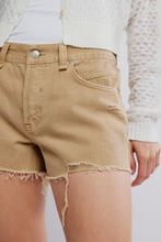 Load image into Gallery viewer, Free People We The Free Now Or Never Denim Shorts/Oat Latte