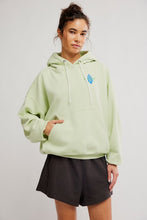 Load image into Gallery viewer, Free People Free People Final Call Logo Hoodie/whipped Lime