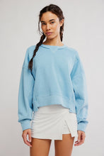 Load image into Gallery viewer, Free People Intercept Pullover/Bright Blue