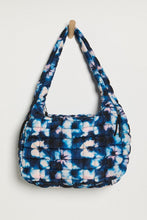 Load image into Gallery viewer, Free People Printed Carryall Bag/Deep Teal Tie Die