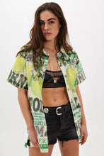 Load image into Gallery viewer, Free People We The Free Fresh Squeezed Top /Citron Combo