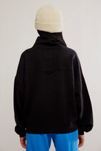 Load image into Gallery viewer, Free People On Your Mark Logo Mock Neck Pullover/Black Combo
