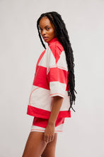 Load image into Gallery viewer, Free People Retro Rugby Set/Grapefruit Combo