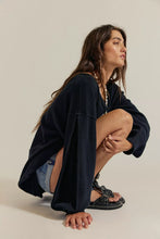 Load image into Gallery viewer, Free People We The Free Coast 2 Coast Thermal Shop All We The Free/Black