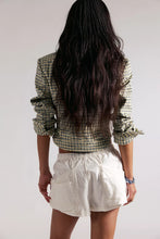 Load image into Gallery viewer, Free People Good Fortune Solid Cotton-Linen Shorts/Sugar Swizzle