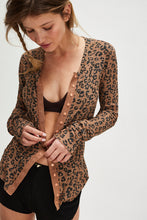 Load image into Gallery viewer, Free People Going Places Printed Cardi/natural Combo