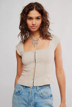 Load image into Gallery viewer, Free People Marilyn Denim Corset/Tofu