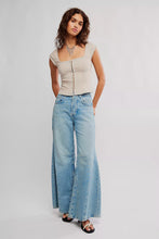 Load image into Gallery viewer, Free People Marilyn Denim Corset/Tofu