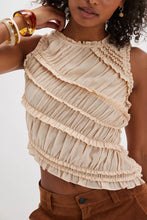 Load image into Gallery viewer, Free People Pink Sands Smocked Top/Pink Sand