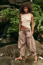 Load image into Gallery viewer, Free People Pink Sands Smocked Top/Pink Sand