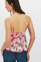 Load image into Gallery viewer, Free People Tillie Babydoll Top/Pink Combo
